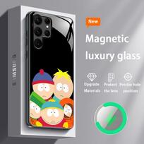 Cool South Park Cartoon Phone Case For Samsung S26 S25 S24 S23 S22 S21 S20 Plus Ultra Glass Magnetic Case Galaxy S20 FE