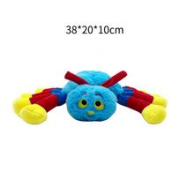 Woolly Plus Tig Voras Woolly Plush Švelnus žaislas 24cm/40cm Pripildytas voro žaislas Pripildytas voras Pliušinė pagalvė Siaubo šventės žaislas blue