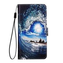 A52 A52S telefono dėklas Samsung Galaxy A52s 5G dėklui 3D dažytas odinis piniginė atverčiamas dėklas Samsung A52 SM-A525F A72 Etui Funda Galaxy A72 4G 5G gray