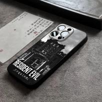 New Game Resident Evil Requiem Phone Case For 17 Pro Max Iphone 16 14 Pro Max 12 15 Plus 13 Pro 11 Xr X Xs 8 Plus Back Cover iPhone16Plus gray