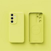 Matinis Originalus Skysto Silikono Minkštas Magnetinis Dėklas Skirtas Samsung A56 16 55 S25 S24 S26 Ultra Plus Skirtas Magsafe Belaidžio Įkrovimo Dangtelis For S25 Ultra