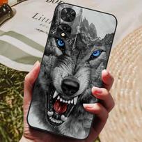 TCL 505 dėklas 2024 Minkštas juodas silikonas TPU telefono galinis dangtelis TCL 505 apsauginei Capa Funda buferiai TCL505 korpusams 6.75 TCL 505 blue