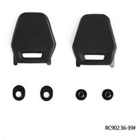 RC901 RC902 RC903 Road Cycling Shoe Repair Pads Pakeičiamos kulno pagalvėlės Pora black