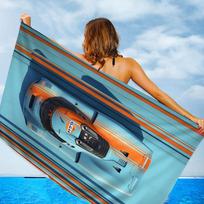 Gulf Racing Automobilio Rankšluostis Mikropluošto Paplūdimio Rankšluostis Sugeriantis Greitai Džiūstantis Minkštas Jogos Plaukimo Kurorto Kalnų Kopimo Rankšluostis W30*H60(CM) brown