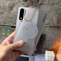 OnePlus Nord 5 dėklas, prabangus kietas PC, magnetinis, belaidžio įkrovimo, smūgiams atsparus telefono dangtelis, OnePlus Nord5 apvalkalas, buferis, Funda pilka spalva