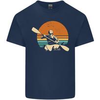 Kayak Kayaking Canoe Canoeing Water Sports Unisexs Light Cotton TShirt 4XL orange