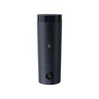 NAUJAS MIJIA Nešiojamas elektrinis virdulys 2 Termosinis puodelis Greitas vandens virdulys 350ml Išmanus temperatūros izoliuotas virdulys Kelionėms (CN) juoda
