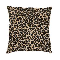 Gyvūnų rašto pagalvių užvalkalai Sofai Namų dekoratyviniai Leopardų ir Zebrų kvadratiniai dekoratyviniai pagalvių užvalkalai 45X45Cm Peach skin 18*18(CM)-1Pcs