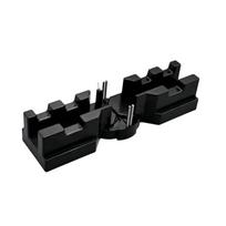 Black Angle Measuring and Cutting Tool 2-in-1 Bevel Gauge and Mitre Box  for Woodworking black