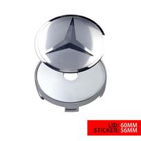 56/60mm Automobilio rato stebulės dangtelis Automobilio emblemos lipdukai Modifikavimo priedai Mercedes Benz G S R C E B A klasėms GLA GLK C180 E300 S200 uhdx40