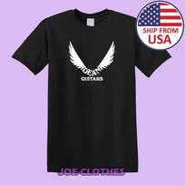 Dean Guitars Wing Logo T-shirt Ship From USA L white