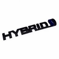 3 Stiliai 3D HIBRIDINIO Automobilio Logotipo Lipdukai Modifikavimo Metalinis Emblemos Ženklelis Lipdukas Auto Aksesuarai Toyota Prius Camry Crown Auris Rav4 juoda