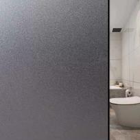 Bathroom Glass Offers Privacy Sun Protection Heat Insulation UV Protection And Frosted Window Film Residential Glass. 40cmX5m