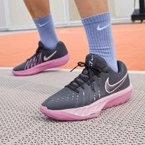 Nike Air Zoom GT Cut Academy 2 'Charcoal Grey Pink Foam Light Magenta 45 gray