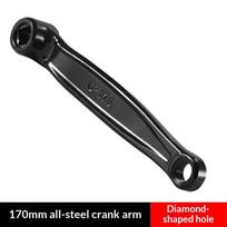 Bicycle Crank Arm 170/165/152Mm Steel Bike Crank Left Arm Bicycle Replacement Left Crank Arm Available In Diamond Hole A3
