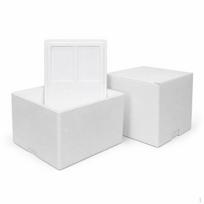 Izoliuota putplasčio dėžė-šaldytuvas jūros gėrybėms, vaisiams ir greitai gendantiems produktams gabenti Balta Vidutinė White No.1 Beef Box 28*23*11.5cm Foam + Carton