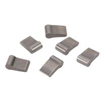 6 vnt. Dviračio laisvos eigos ratuko fiksatorių atsarginės dalys Universalūs spyruokliniai nagai Dviračio priedas B+5 gray