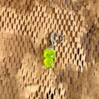 Glow In Dark Mini Alien Cat Keychain Creative Luminous Cute Pendant for Phone Strap Student Bag Accessory A1