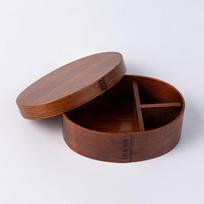 Wooden Japanese Bento Lunch Box Non Toxic Food Grade Reusable Container for Kids School Camping Trip A2