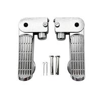 Non Slip Electric Bicycle Pedals Aluminum Zinc Zinc Alloy E Bike Foot Rests Motorcycle Foot Pegs  Motorcycles sidabras