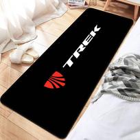 T-TREKS Bicycle Hallway Carpet Non-Slip Laundry Room Mat Laundry Decor Balcony Child Living Room Toilet Rug 40cm x 60cm