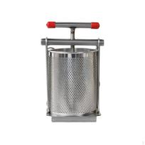 Manual Press Juicer Stainless Steel with Removable Strainer Basket Hand Operated