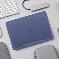 2026 MacBook NEO 13 Apsauginis dėklas A3404 - Pilnas padengimas, Kritimui atsparus nešiojamojo kompiuterio korpusas Apple 13.0 (A3404) mėlyna