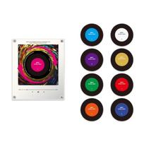 Night Light NFC Sensing Song Player Automatic Singing Refrigerator Magnetic  Music Lovers Universal Version black