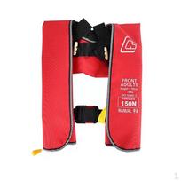 CCS sertifikuota pripučiama gelbėjimosi liemenė suaugusiems, automatinis pripūtimas, didelis plūdrumas, raudona Automatic Red 300 lbs