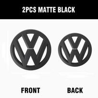 For Volkswagen VW Golf 4 MK4 5 MK5 6 MK6 7 MK7 MK7.5 MK8 Sportvan Car ZXCVW2 Radiator Grille Badge Cover Rear Trunk Emblem Logo Sticker GOLF7.5(MK7.5) 18-20