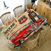 Senovinė automobilinė staltiesė Namų stalo apdaila Apsauga nuo užsiteršimo Priedai Stačiakampis Restoranas Kavos staliukas Staltiesė 40x70cm15x27inch beige