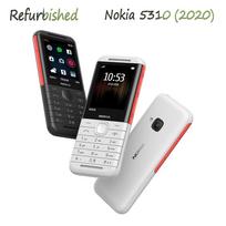 Atnaujintas Nokia Originalus Nokia 5310 (2020 m) 2,4  mobilusis telefonas su 1 SIM kortele No charger juoda