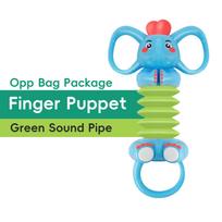 „Ooulnee“ pirštų lėlė „Fidget“ jutimo žaislai Ollie Mieli Kawai dramblių pop vamzdeliai nuo streso mažinantys suspaudžiami žaislai Dovanos suaugusiems paaugliams blue
