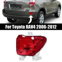 Raudonas automobilio galinio buferio rūko žibinto korpusas be lemputės tinka Toyota RAV4 2006-2012 m. 1pc Right black