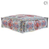 45x45cm Maroko meditacinės pagalvėlės užvalkalas Tinginys futonas Pėdų kėdutės užvalkalai Nepripildytas Apgyvendinimas į šeimą Erkeris Tatami grindų sėdimoji pagalvė Pufas white