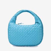 2025 m. madinga pinta hobo rankinė moterims, pusmėnulio stiliaus peties rankinė, maža pusmėnulio formos crossbody piniginė mėlyna