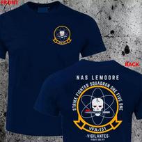 NAUJAS Tamsiai mėlynas VFA-103 Jolly Rogers Marškinėliai HQ Dizainas Laisvalaikio apvalia kaklo iškirpte Medvilniniai Marškinėliai Vyriški Marškinėliai Juodi Laisvalaikio Medvilniniai Marškinėliai M gray