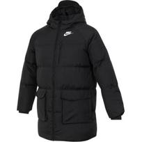 Nike Pūkinė striukė Madinga Patogi Universali Su gobtuvu Pūkų šilta Vaikų striukės Juoda HQ7162-010 M black
