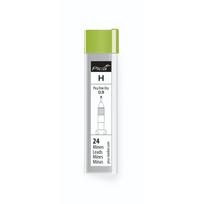 Grafito šerdelės Pica Fine-Dry H 7050, 0.9 mm, 24 vnt., juodos