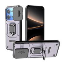 For Xiaomi Redmi 15C 4G Case Shockproof Armor Magnetic Holder Ring Case For Redmy 15C 15 C Redmi15C 4G Lens Protect Cover For Redmi 15C 4G violetinė