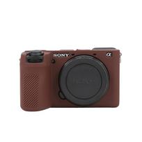 Silikoninis dėklas Sony A6700 kamerai, A6700 kameros krepšys, A6700 kameros apsauginis dėklas, minkštas apvalkalas su apsauga nuo kritimo kava