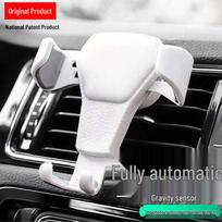 Gravity-Sensing Car Phone Holder with Air Vent Mount gray