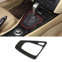 Skirta BMW 3 serijos E90 2005-2012 LHD ABS anglies pluošto interjero komplektas prietaisų skydelio centrinės konsolės pavarų perjungimo panelės dangtelio apdailos lipdukai beige