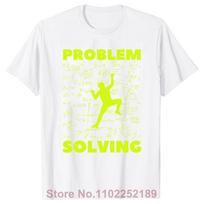 Funny Problem Solving Climber Gift Rock Climbing Mountain T Shirts Streetwear Short Sleeve Birthday Gifts T-shirt Mens Clothing 4XL yellow