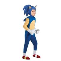 Vaikų Soniko Kostiumas Mėlynas Kombinezonas Putplasčio Kaukė Cosplay Linksmybėms! L blue