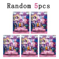 12 vnt. aklas dėžutės k-pop Dem on Hunter Kawaii merginų grupės kolekcionuojamos figūrėlės pliušinis maišelis žaislas Rumi Mira Zoey Jinu 2-4,5 colio vakarėliui pink