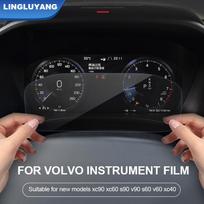 Skirta volvo XC60 XC90 S90 V90 XC40 S60 V60 vidaus modifikacija PVC prietaisų skydelio plėvelė centrinio valdymo ekrano apsauginė 2019-2023 xc40