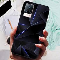 Skirta Vivo V21 5G dėklas V21e dangtelis Vilkas Katė Gyvūnai Silikoniniai Minkšti Galiniai Dėklai Skirta Vivo V21 4G 5G V2050 Telefonui Dėklas VIVOV21e Fundas for Vivo V21e black