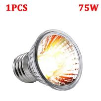 1-3pcs Reptile Lamp 25/50/75W UVA+UVB 3.0 Pet Heat Lamp Bulb Turtle Basking UV Light Bulbs Amphibians Lizard Temperature Control gray