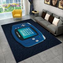 Retro žaidimų konsolė Game Boy GBA Plotas kilimas, Kilimas namų svetainei vaikų miegamajam sofai durų kilimėlis dekoras, Neslystantis grindų kilimėlis 40x60cm(15x23in) gray
